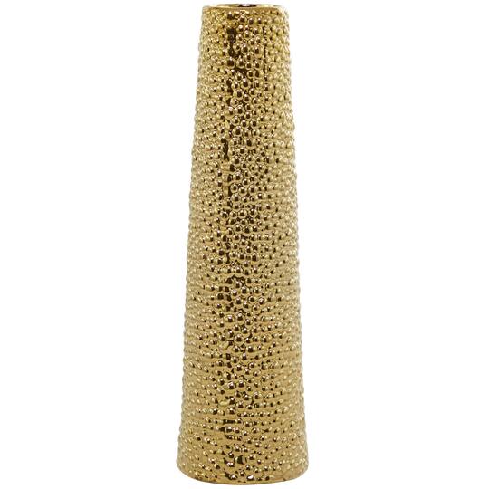Modern Ceramic Vase with Bubble Texture